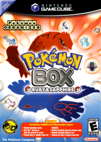 Pokemon Box PAL Gamecube PAL box art